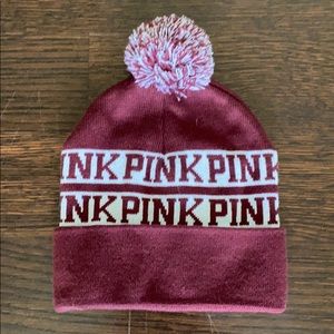 PINK beanie